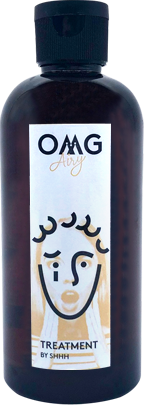 OMG Airy Treatment - 100% Recycled PET Refillable Bottle (230g),SHHH,OMG shampoo,OMG haircare,Scape care,Hair loss treatment ,Hong Kong Hair repair treatment ,Anti-hair loss shampoo,毛躁頭髮打理, 受損髮質修復, 頭髮開叉處理 ,Frizzy hair management, Damaged hair repair,頭髮 再生 ,生髮, 頭髮毛躁, hair loss,頭髮修護