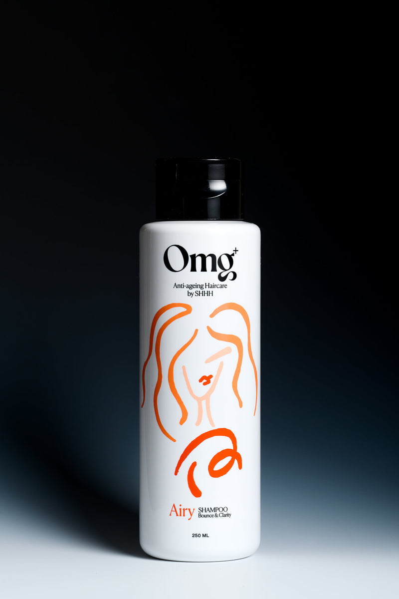 OMG+ Airy Shampoo (250ml),SHHH,OMG+ shampoo,OMG＋ haircare,Scape care,Hair loss treatment ,Hong Kong Hair repair treatment ,Anti-hair loss shampoo,毛躁頭髮打理, 受損髮質修復, 頭髮開叉處理 ,Frizzy hair management, Damaged hair repair,頭髮 再生 ,生髮, 頭髮毛躁, hair loss,頭髮修護