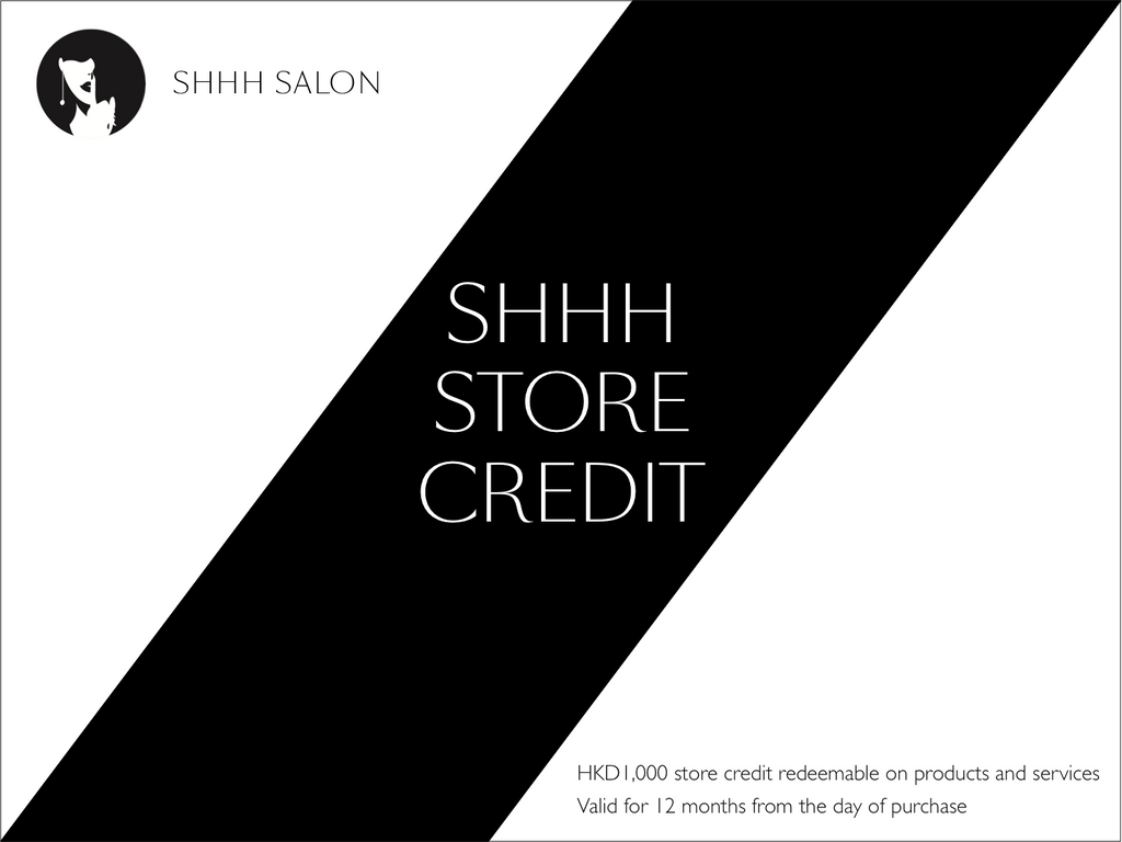SHHH Store Credit HKD1,000